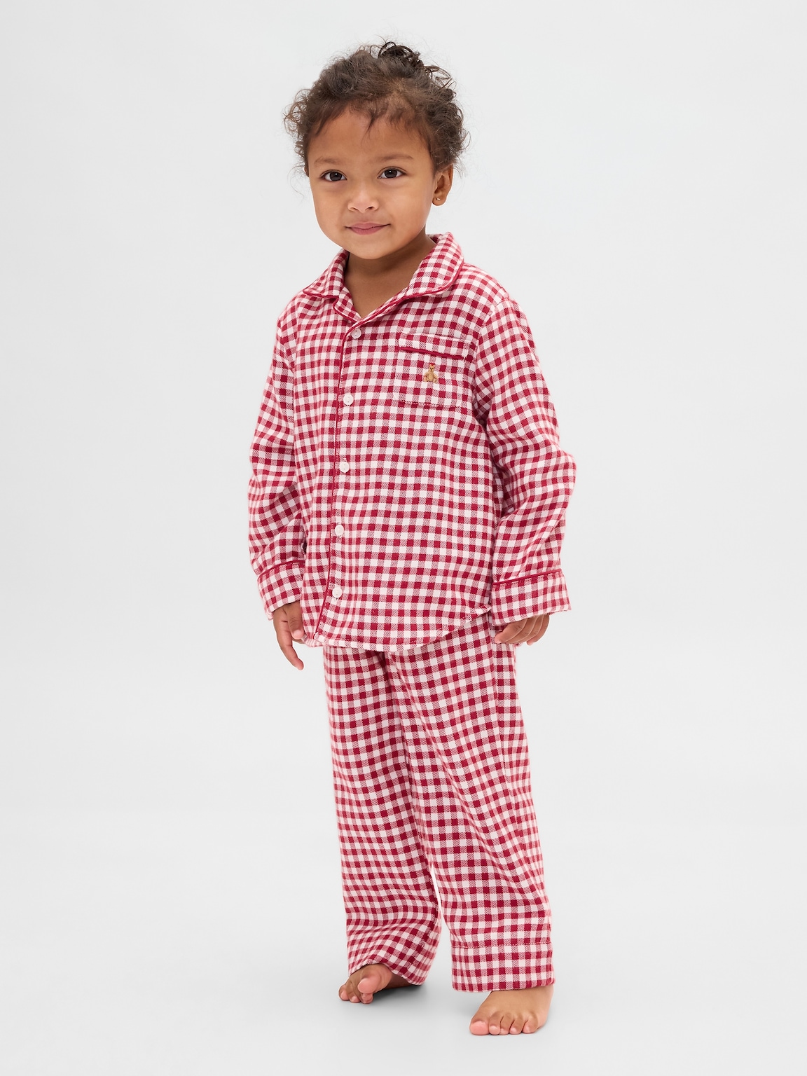 Baby & Toddler Recycled Flannel PJ Set