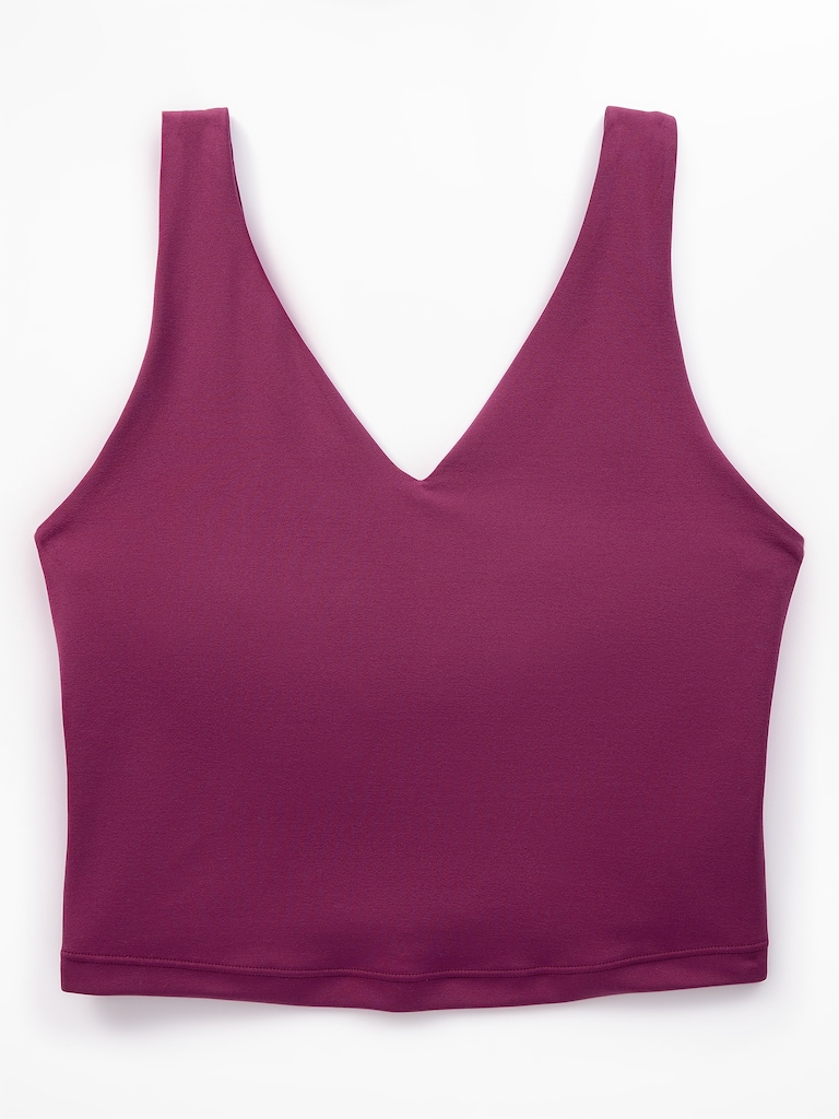 Transcend V-Neck Crop Sports Bra D-DD