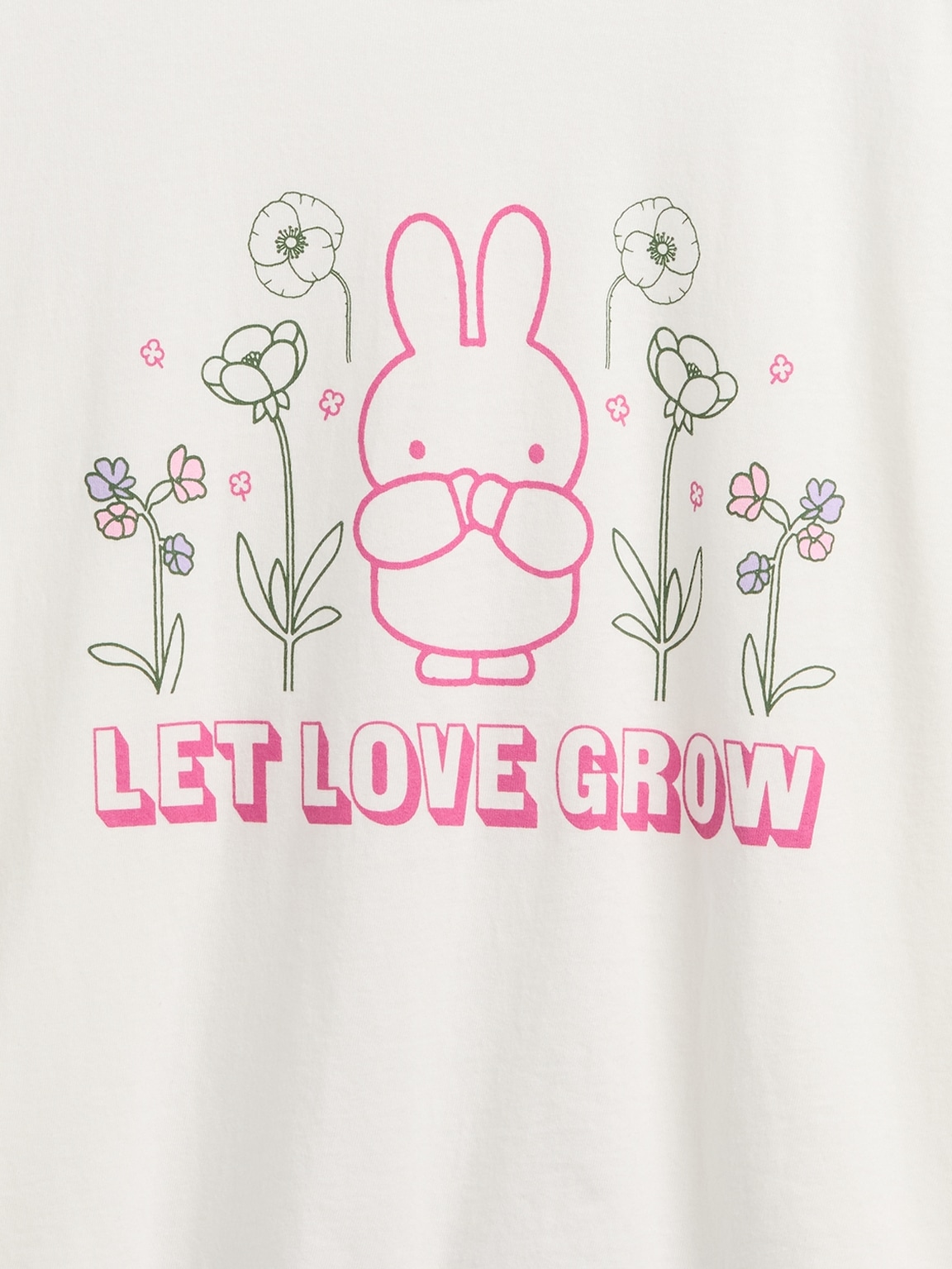 Kids Miffy Oversized Graphic T-Shirt