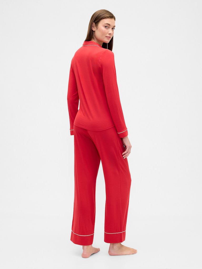 Modal Wide-Leg PJ Pants