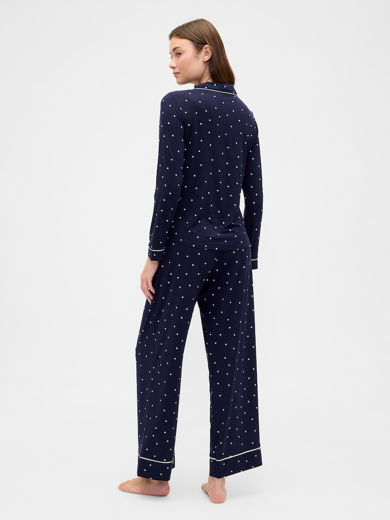 Modal Wide-Leg PJ Pants