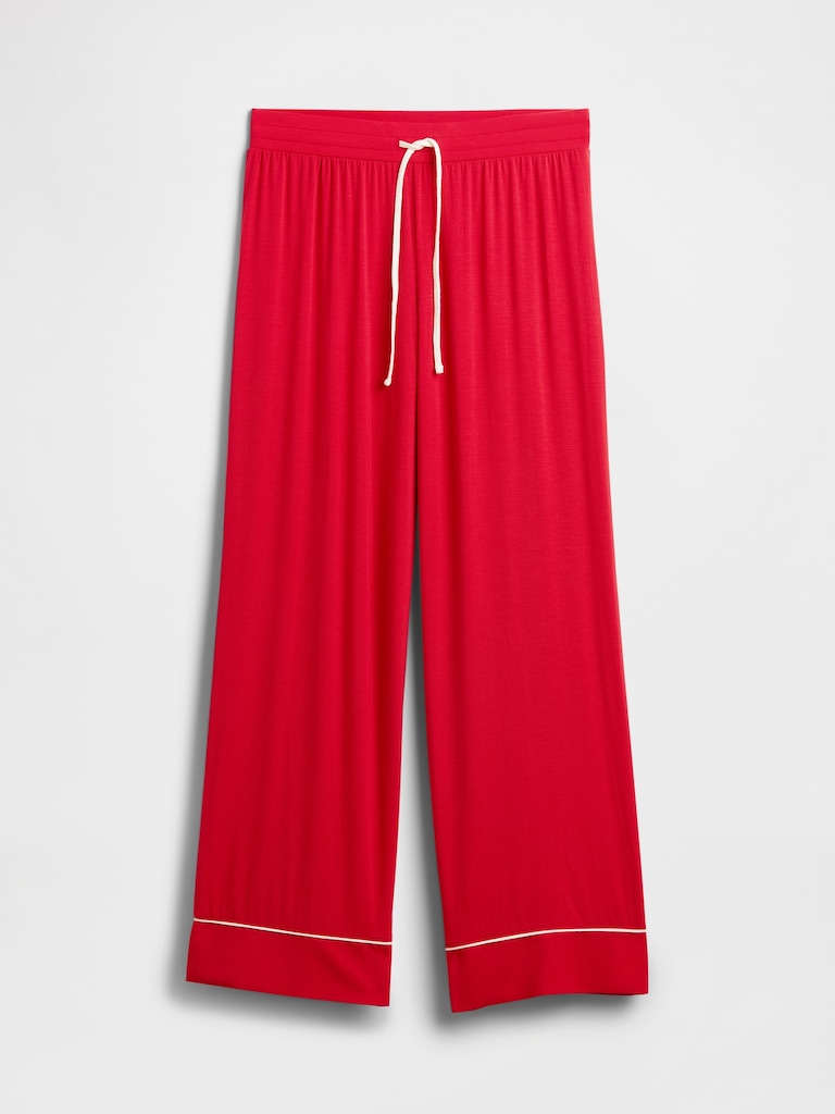 Modal Wide-Leg PJ Pants