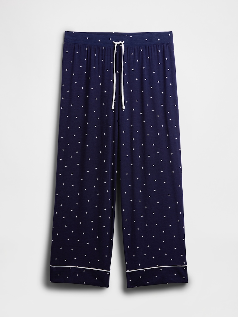 Modal Wide-Leg PJ Pants