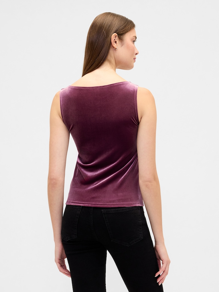 Boatneck Tank Top