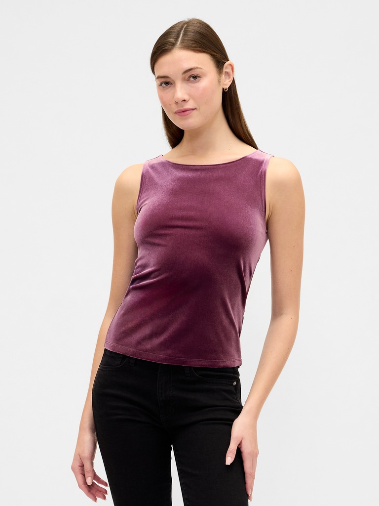 Boatneck Tank Top