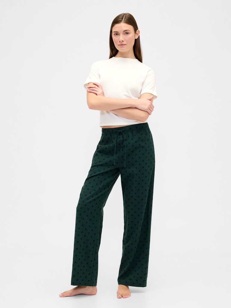 Flannel Pull-On PJ Pants