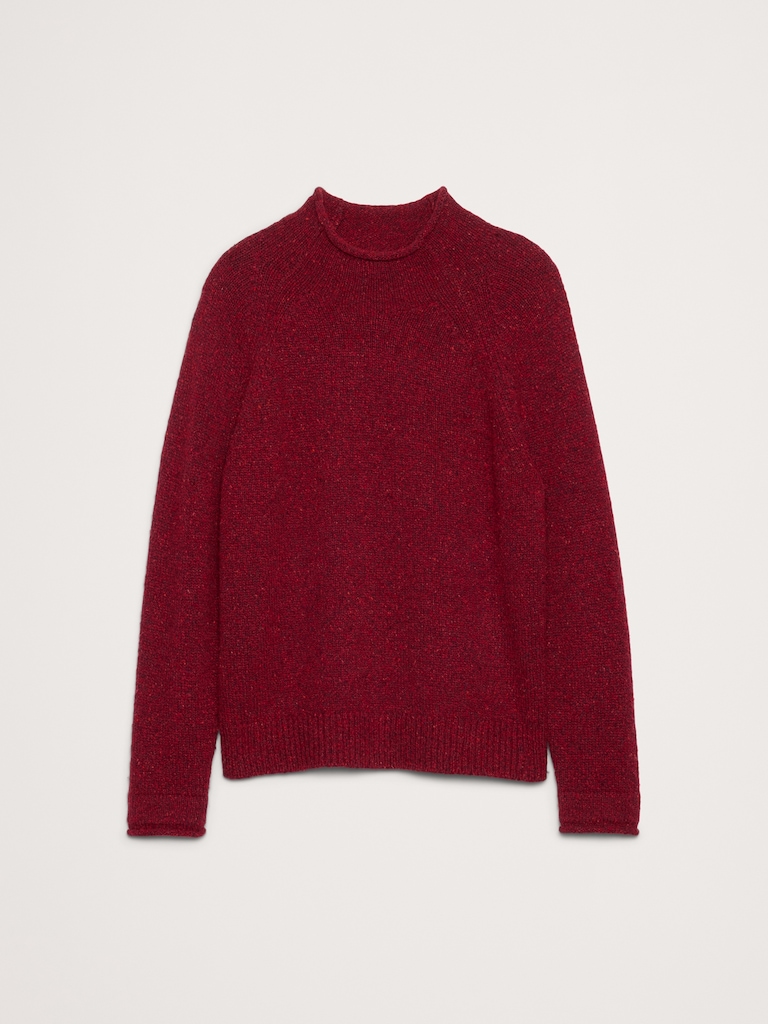 Donegal Roll-Neck Sweater