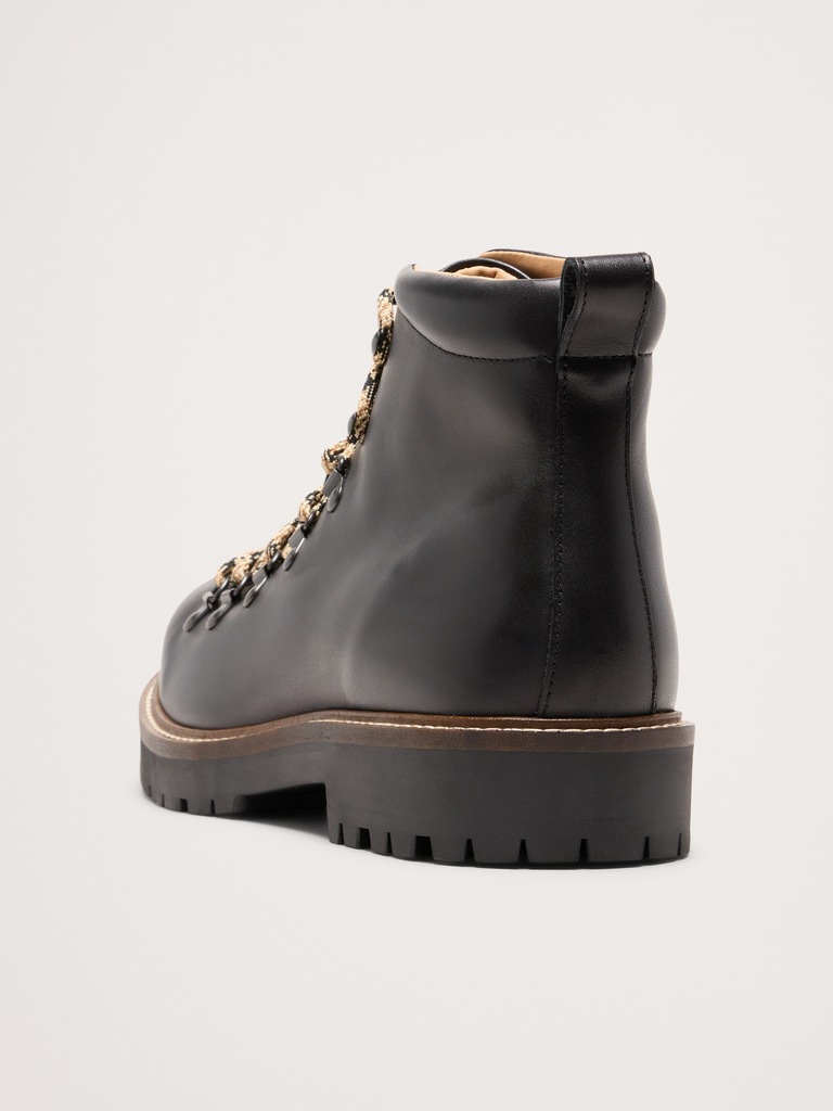 Burnished Leather Alpine Boot