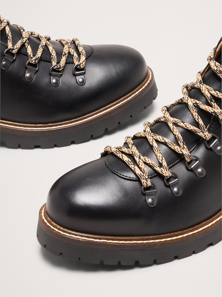 Burnished Leather Alpine Boot
