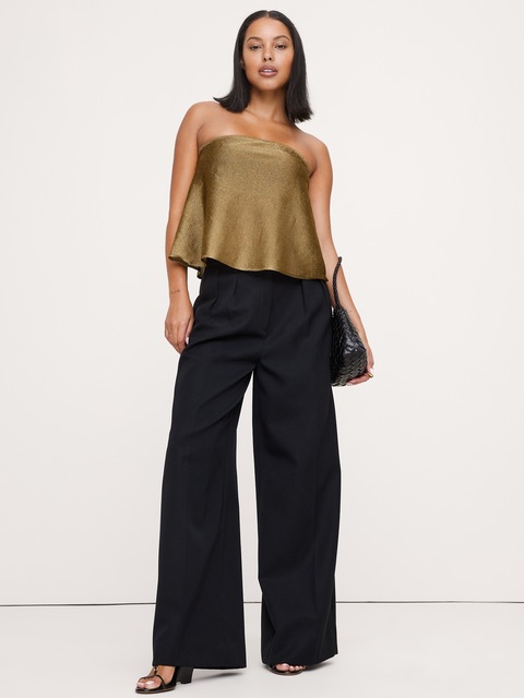 Women's Gold Tops & Shirts | Banana Republic