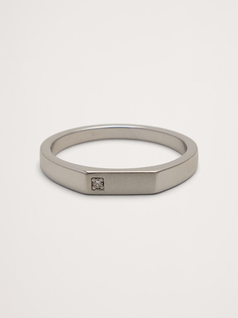 Thin Geo Ring by Miansai