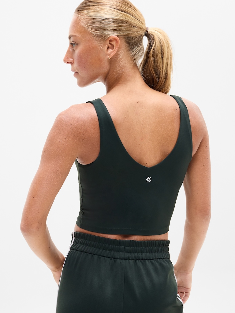 Transcend V-Neck Crop Sports Bra A-C