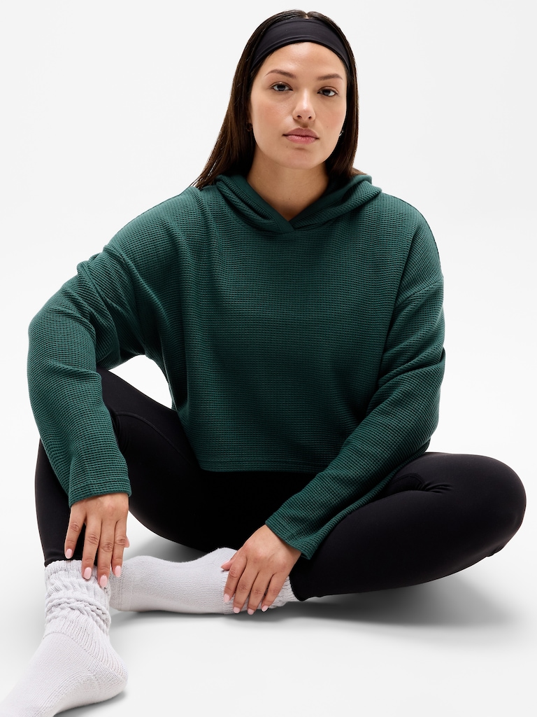 Tranquil Waffle Hoodie