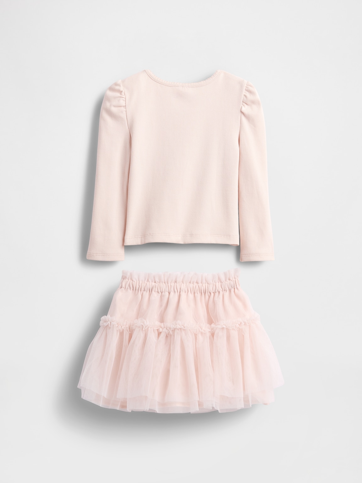 Baby & Toddler Rib & Tulle Outfit Set