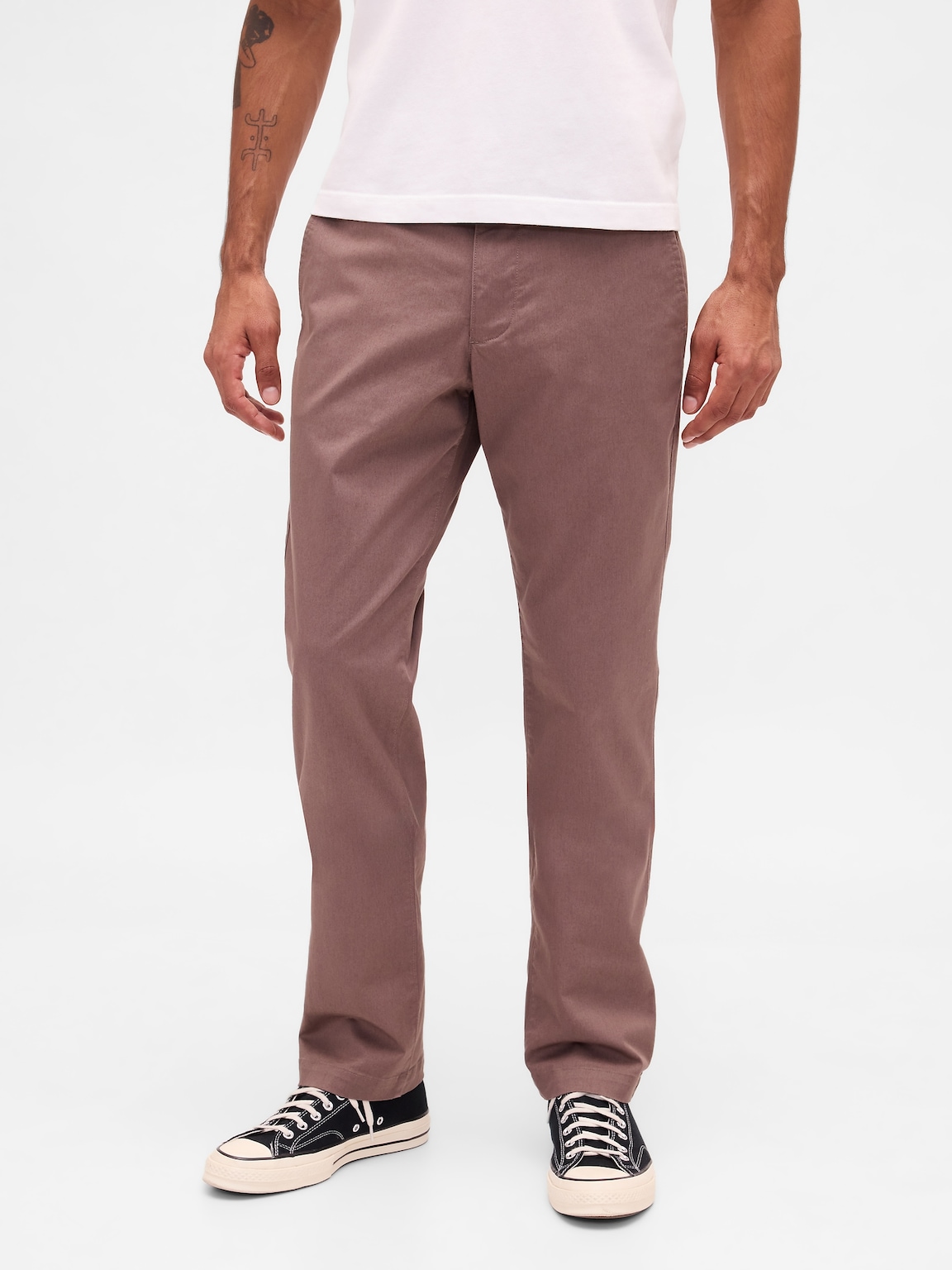 Modern Straight Khakis