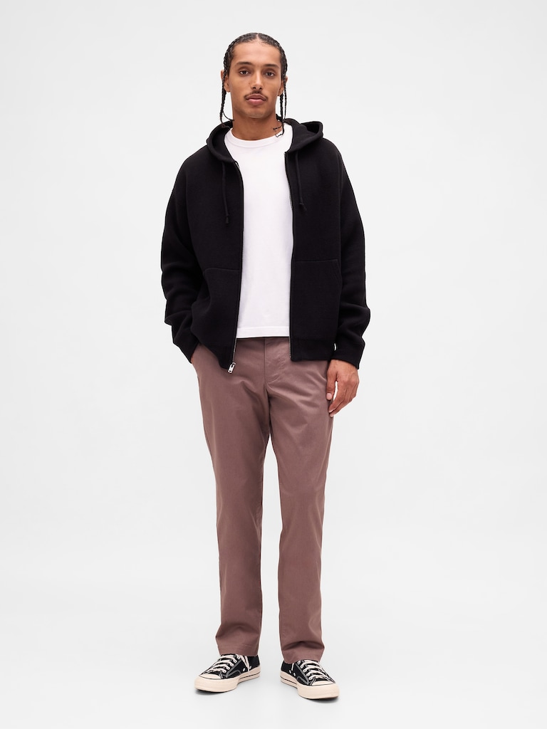 Modern Straight Khakis
