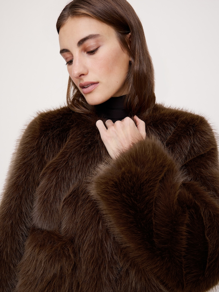 Faux Fur Jacket