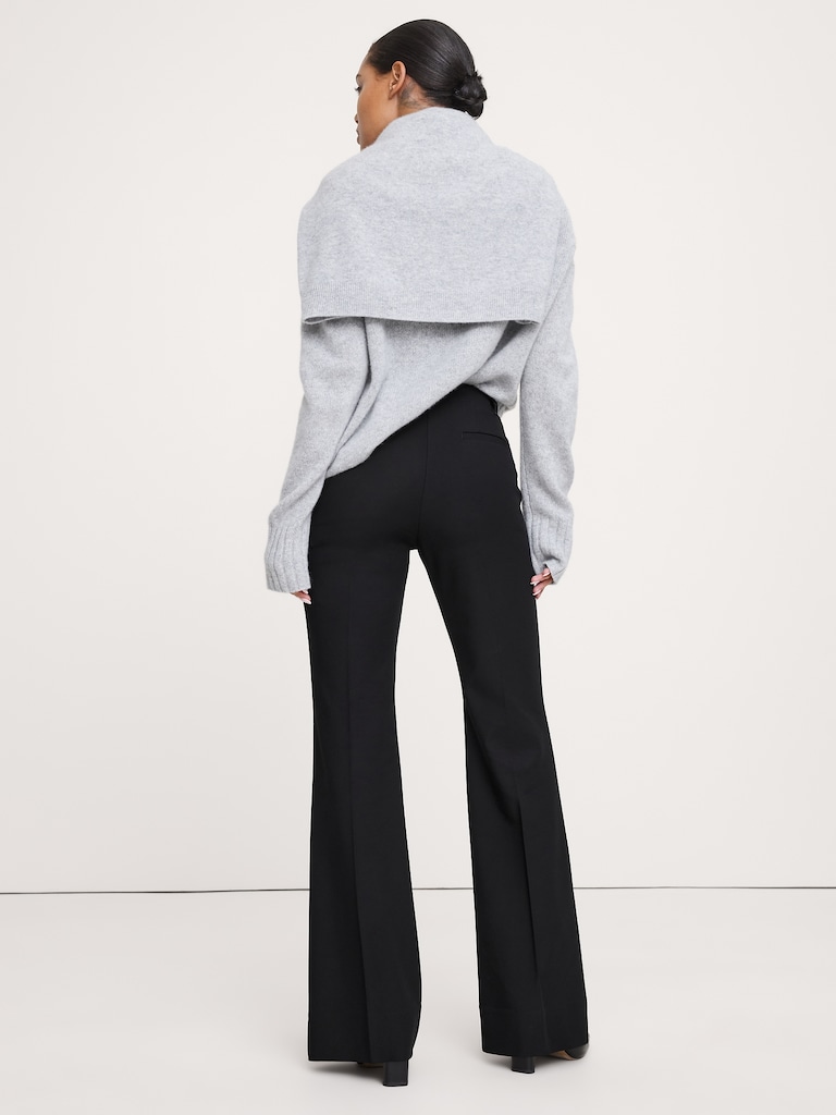 High-Rise Modern Flare City Stretch Pant