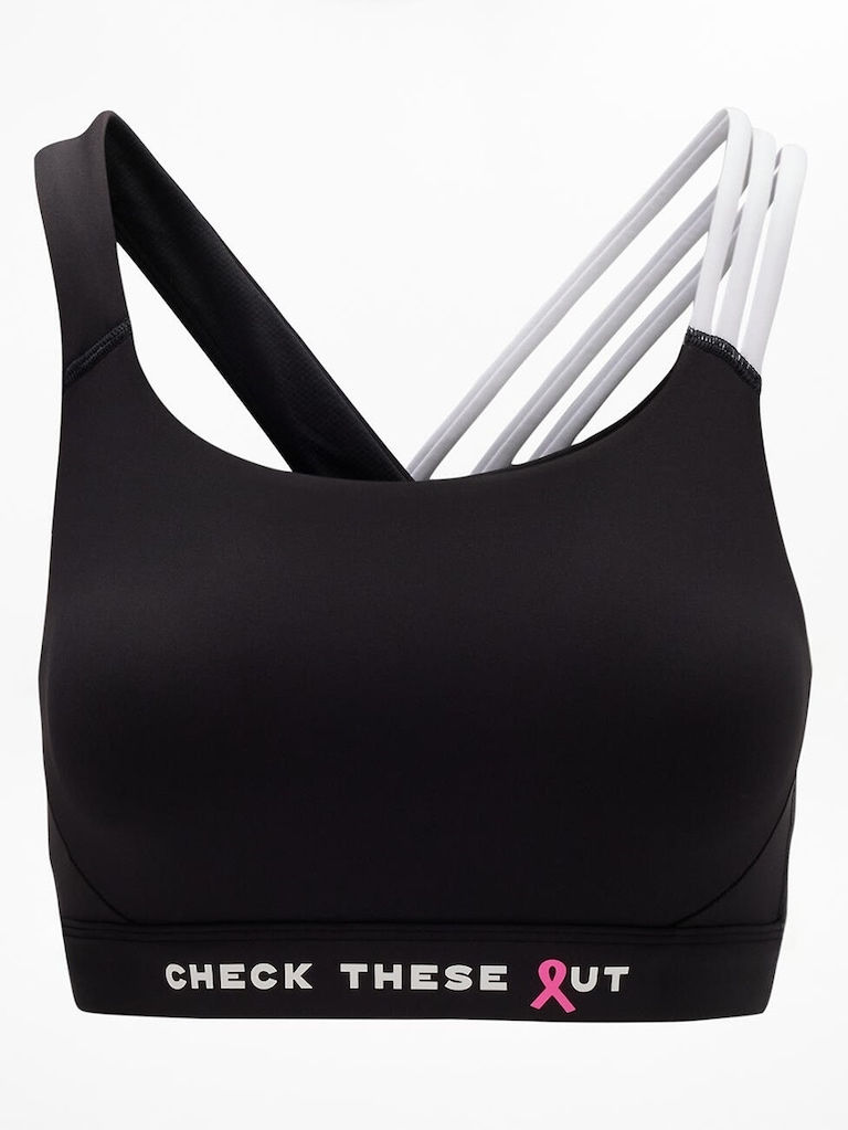 Athleta x Kristin Juszczyk Train Free Sports Bra A-C