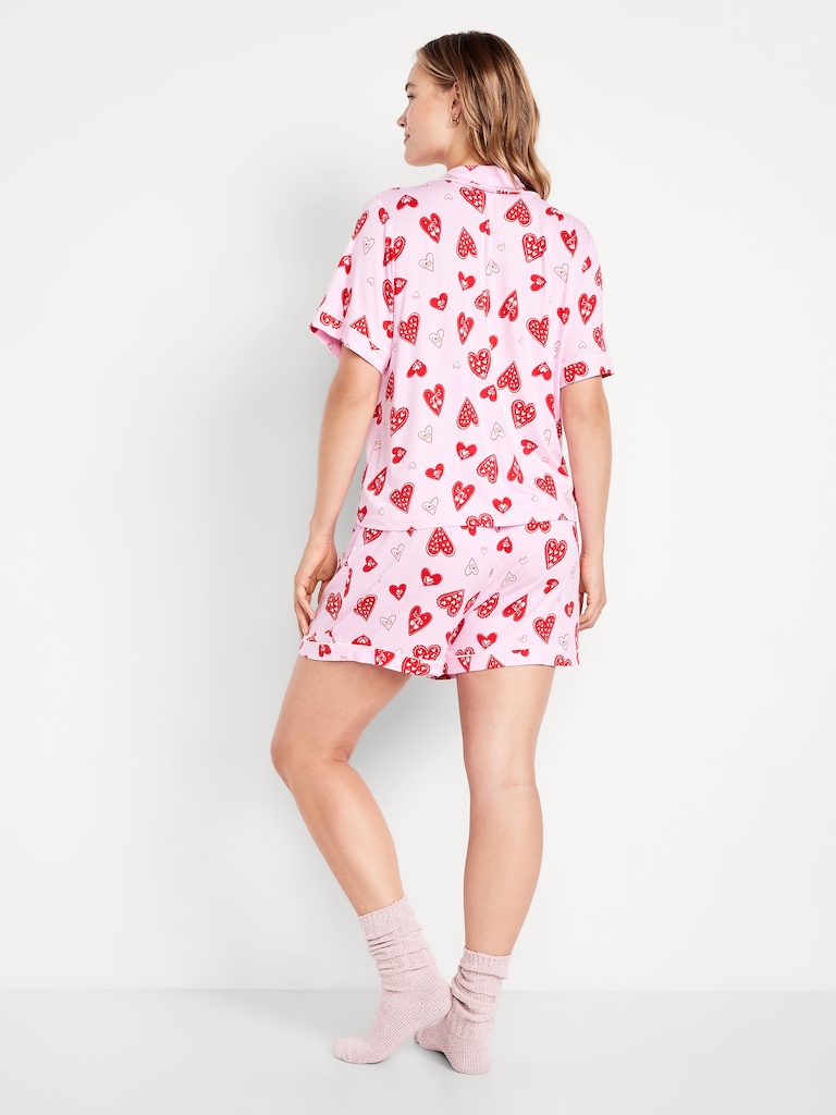 Sunday Sleep Knit Jersey Short Set