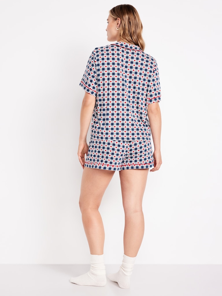 Sunday Sleep Knit Jersey Short Set