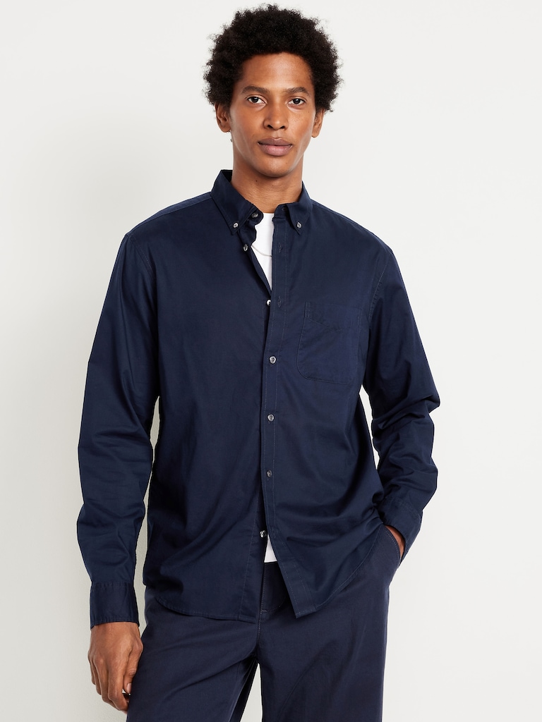 Classic Fit Everyday Poplin Shirt