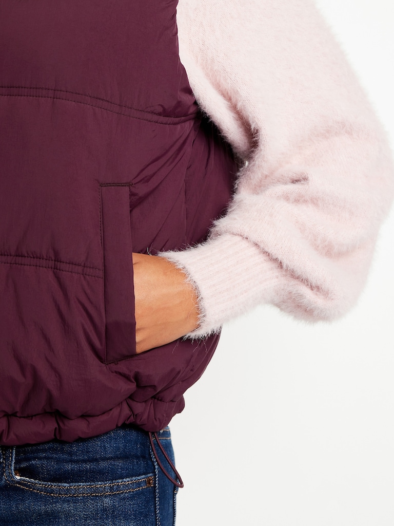 Water-Resistant Puffer Vest