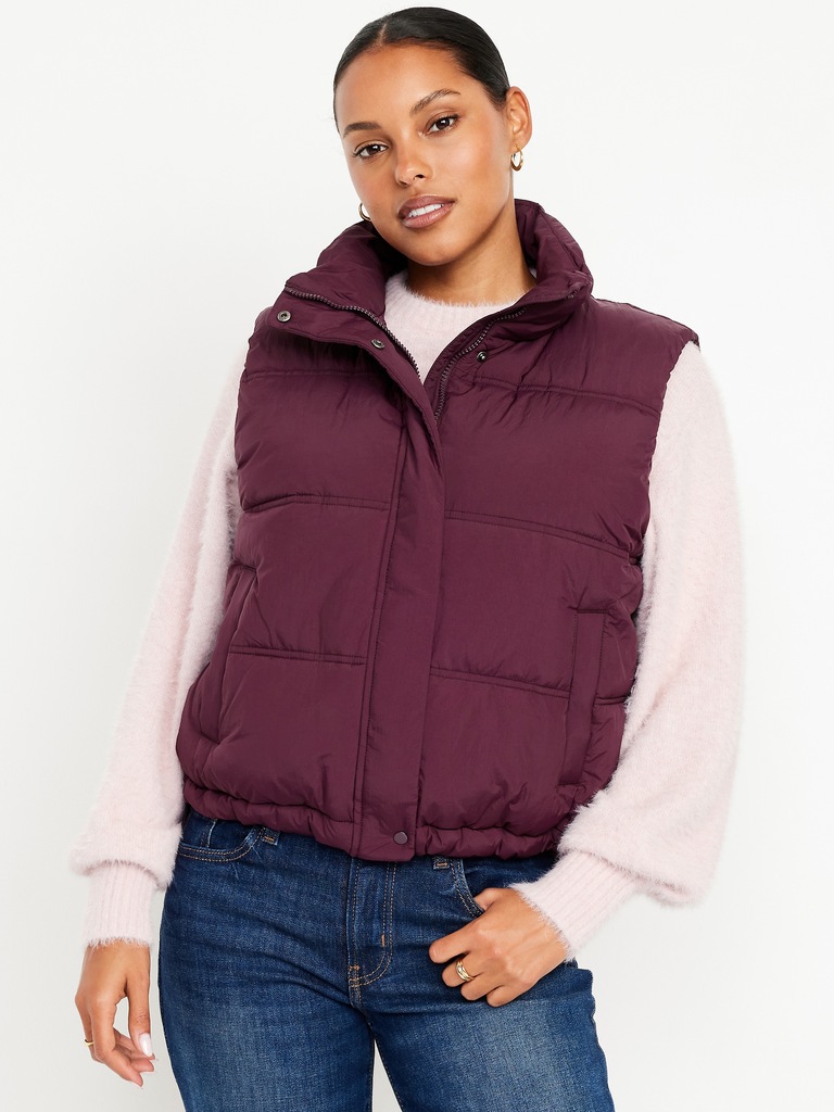 Water-Resistant Puffer Vest