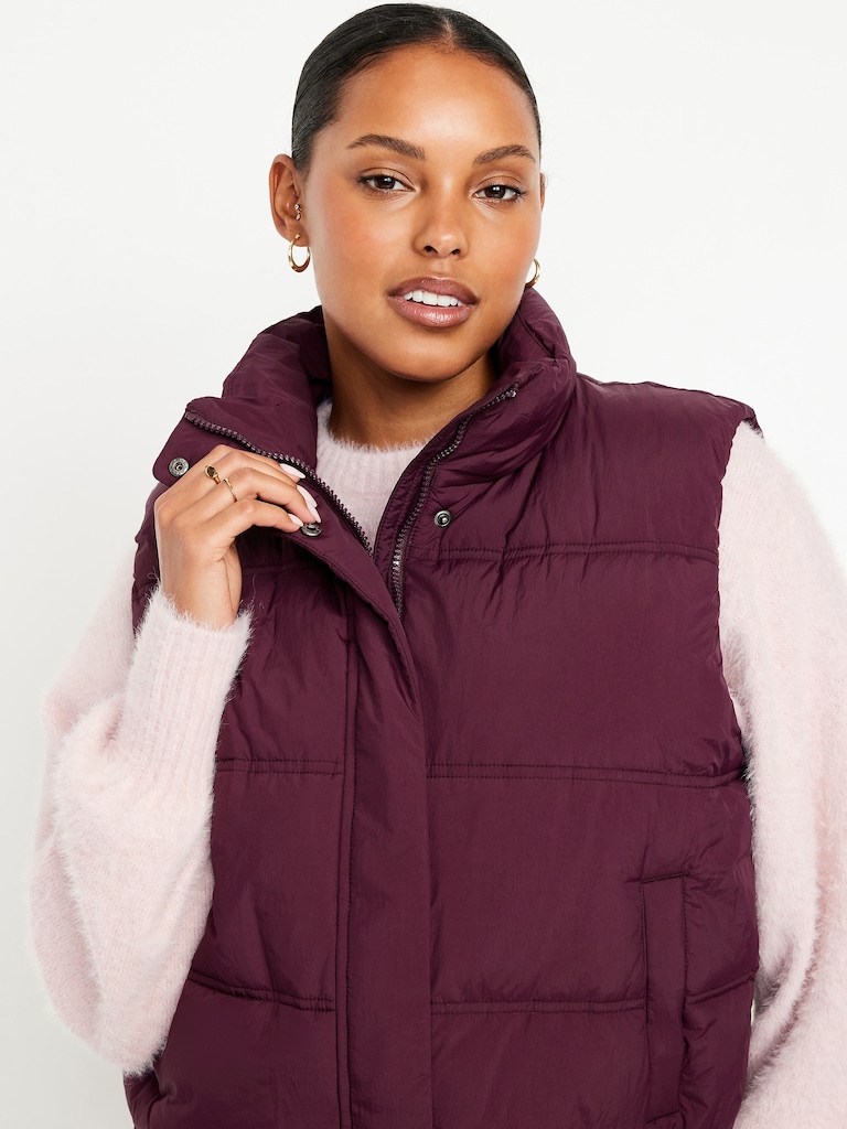 Water-Resistant Puffer Vest