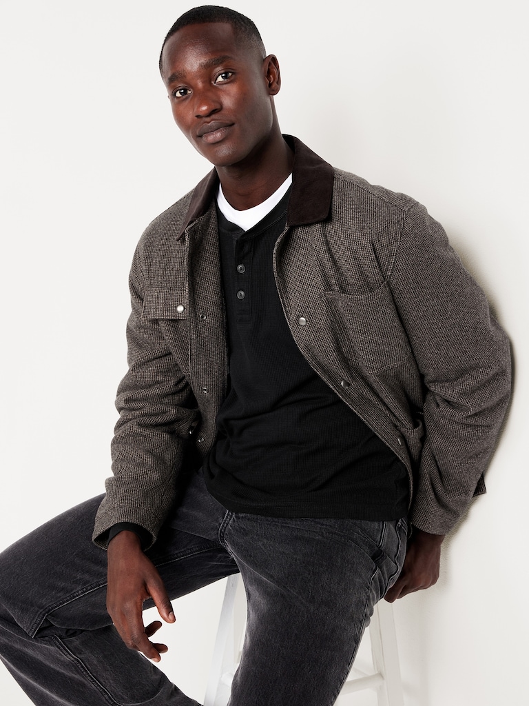 Waffle Henley T-Shirt