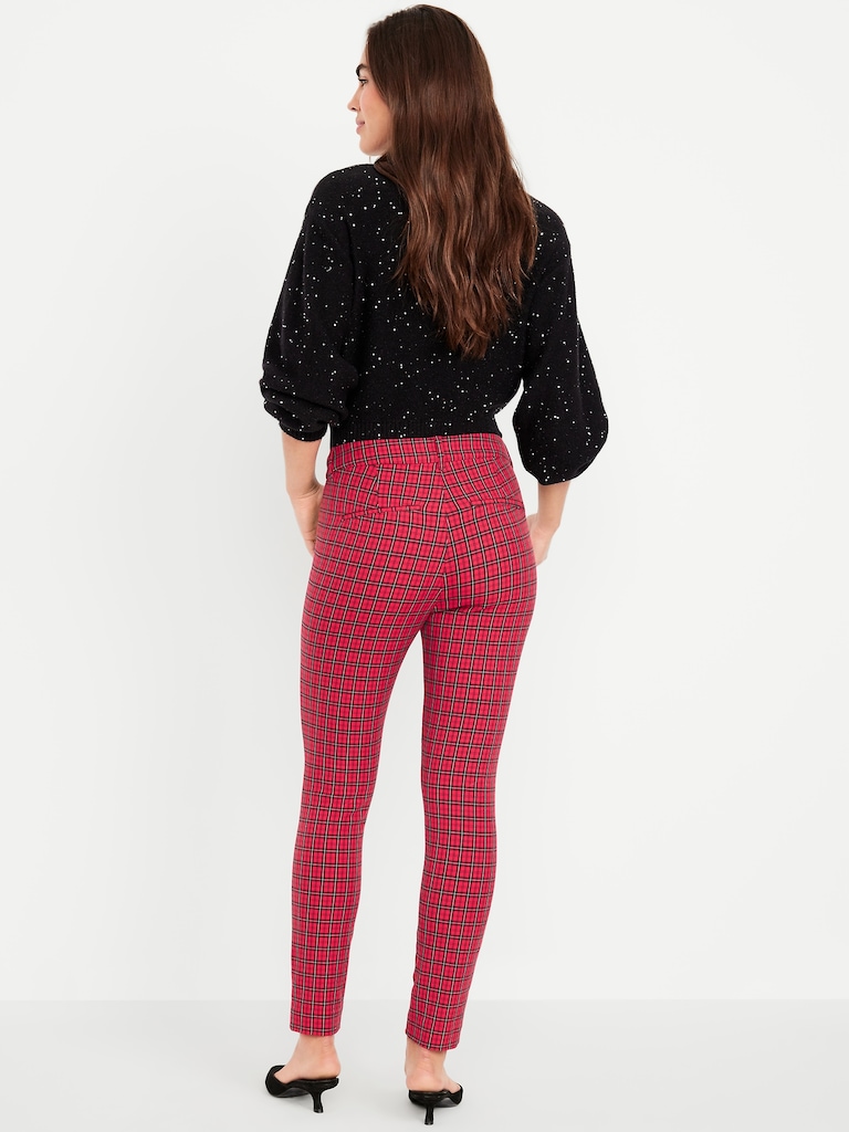 High-Waisted Pixie Skinny Ankle Pants