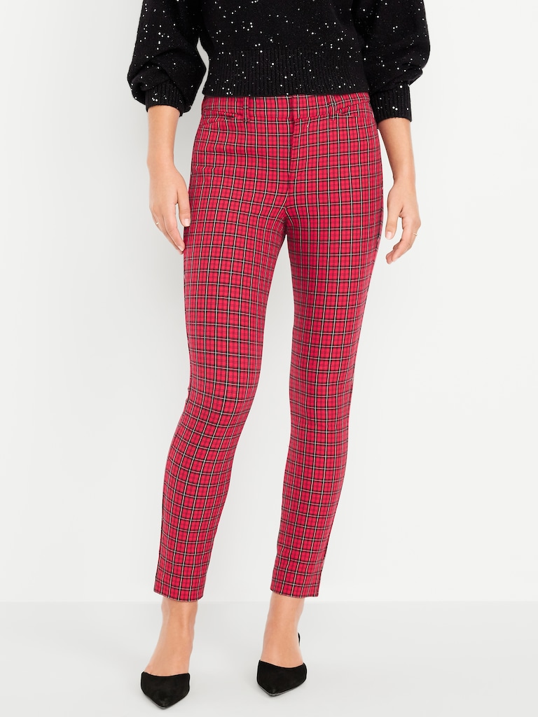 High-Waisted Pixie Skinny Ankle Pants