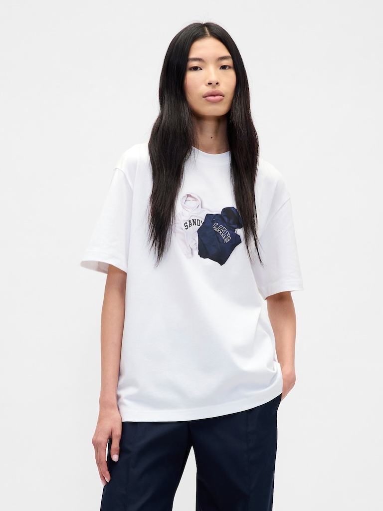 Gap × Sandy Liang Adult Heavyweight Organic Cotton Graphic T-Shirt