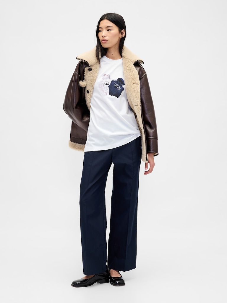 Gap × Sandy Liang Adult Heavyweight Organic Cotton Graphic T-Shirt