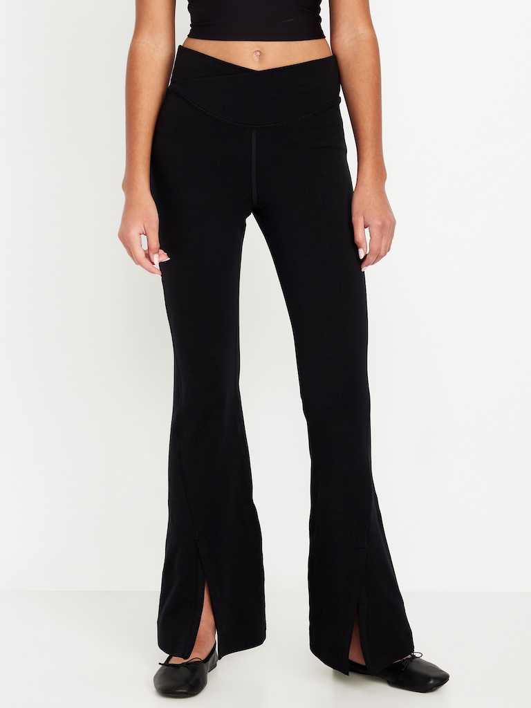 High-Waisted PowerChill Flare Leggings for Girls