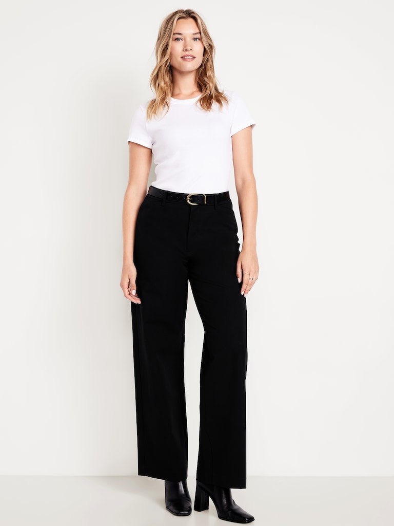 High-Waisted Pixie Super Wide-Leg Pants