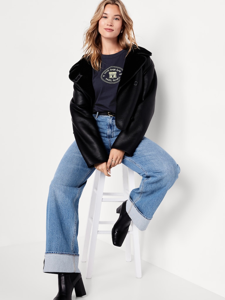 EveryWear Crew-Neck Graphic T-Shirt