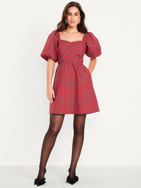 open lace back dress MARMALADE 60s Style Navy-Blue/Red/White Swirl Dress – Marmalade-shop