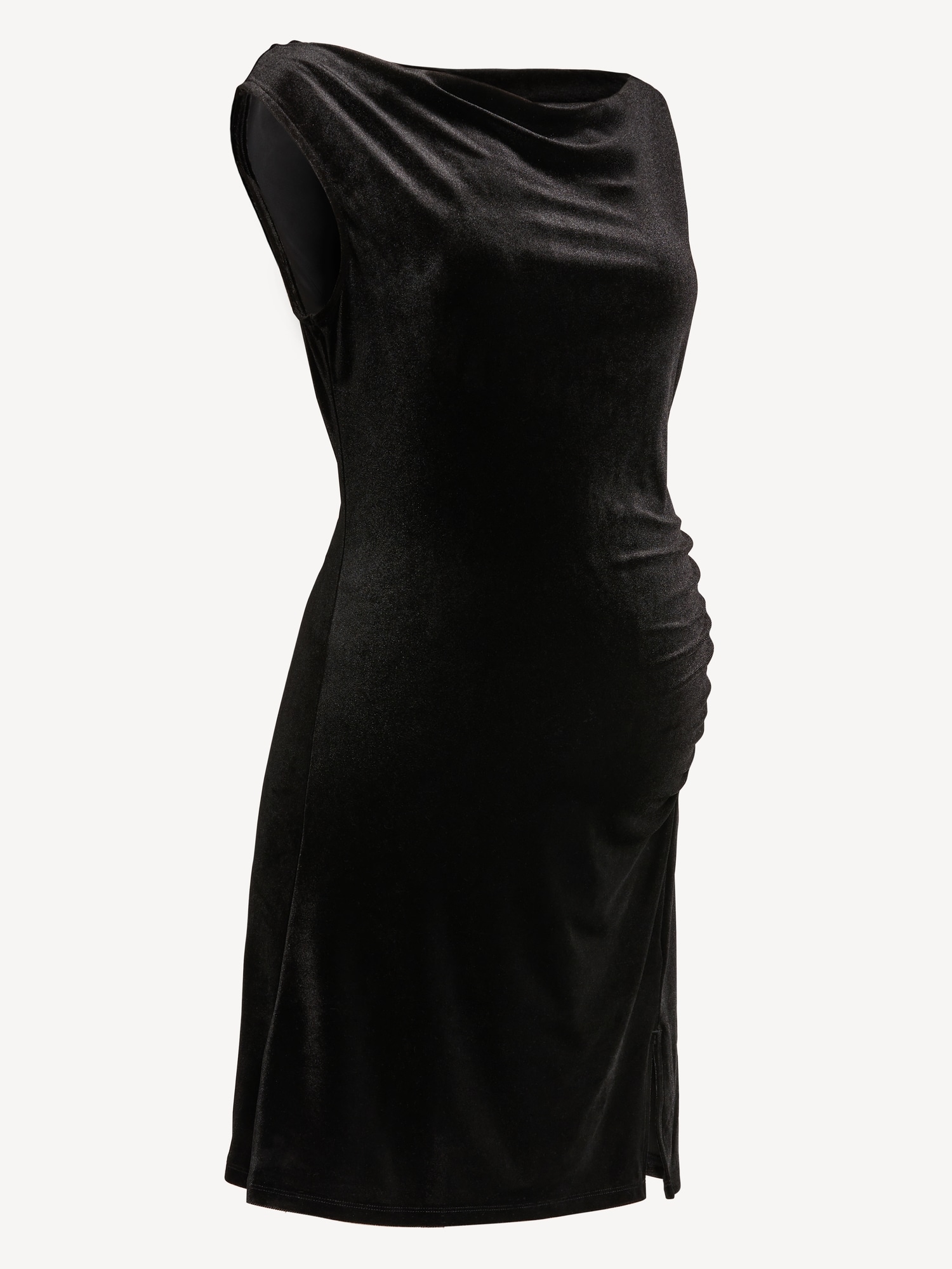 Old Navy Maternity Asymmetrical Shoulder Mini Dress