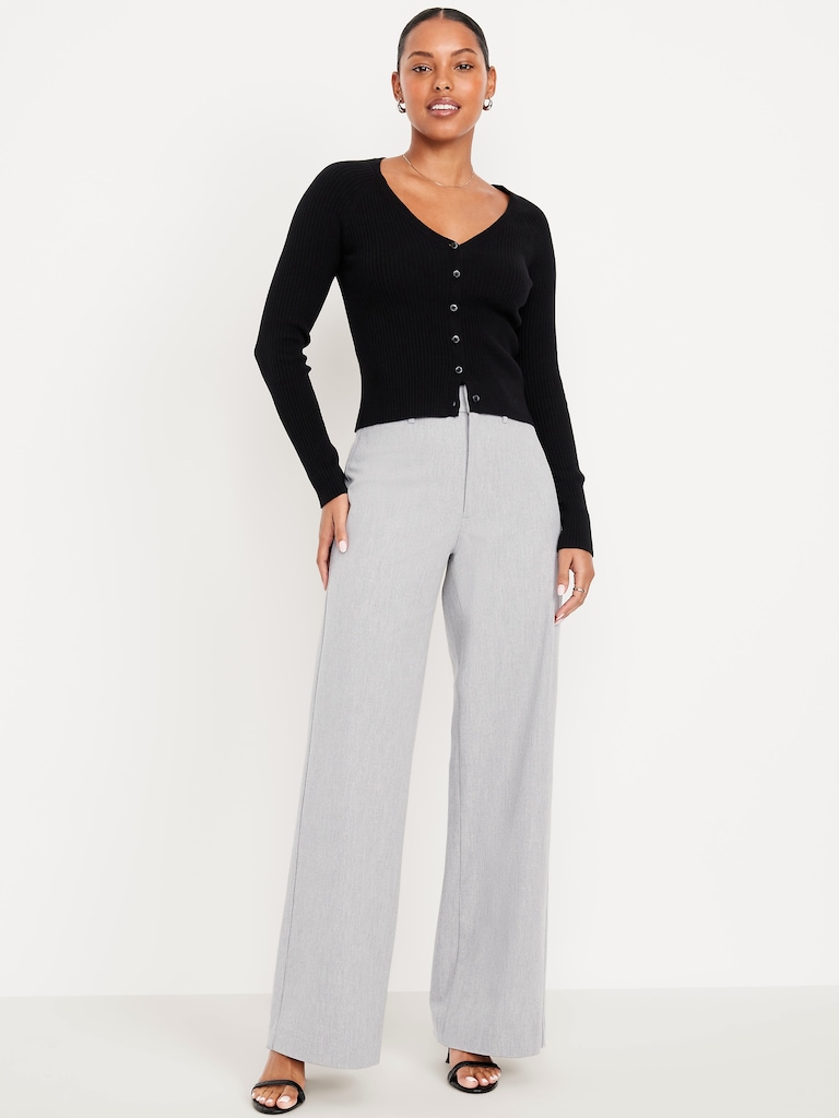 High-Waisted Pixie Super Wide-Leg Pants