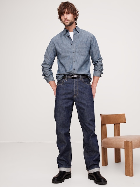 sachin and babi light blue dress Dress Shirts With Jeans: How To Get This Combination Right main image 0