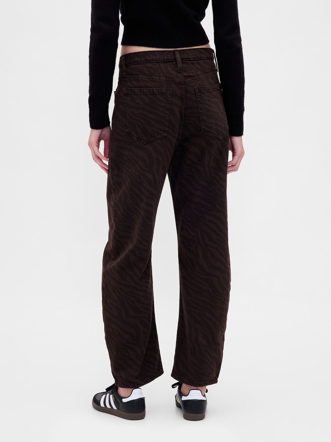 High Rise Barrel Jeans