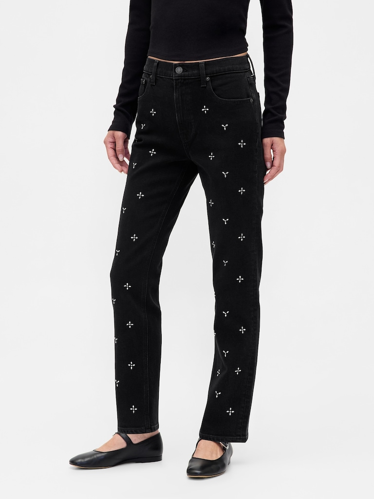 High Rise ’90s Slim Straight Jeans