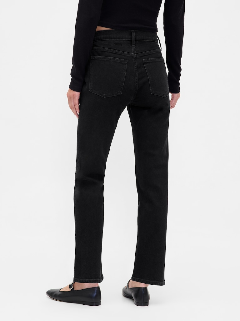 High Rise ’90s Slim Straight Jeans