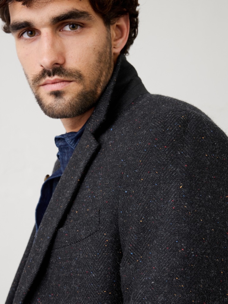 Tailored-Fit Donegal Jacket