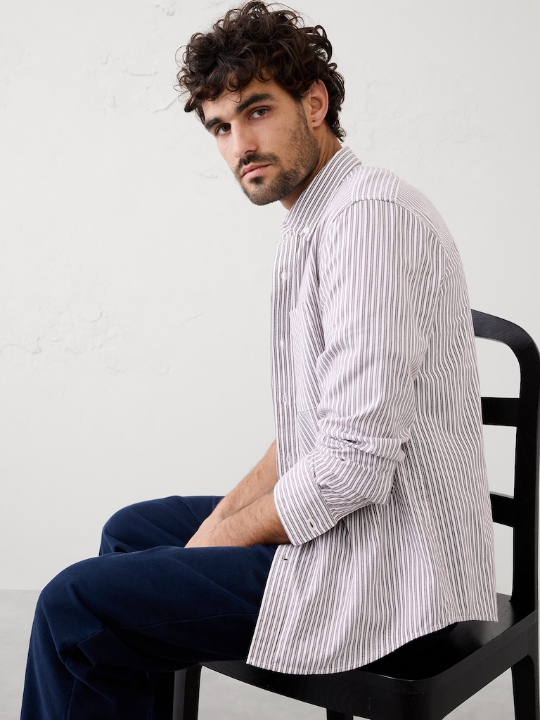 Slim-Fit Oxford Shirt