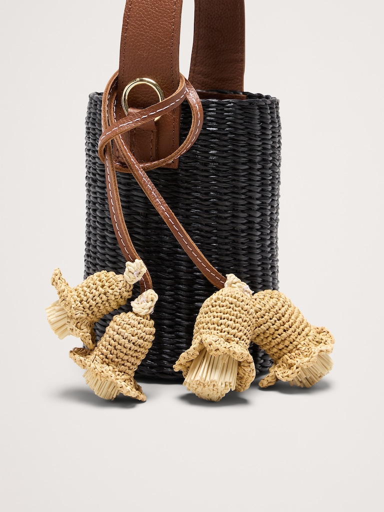 Flower Bag Charm by Sensi Studio