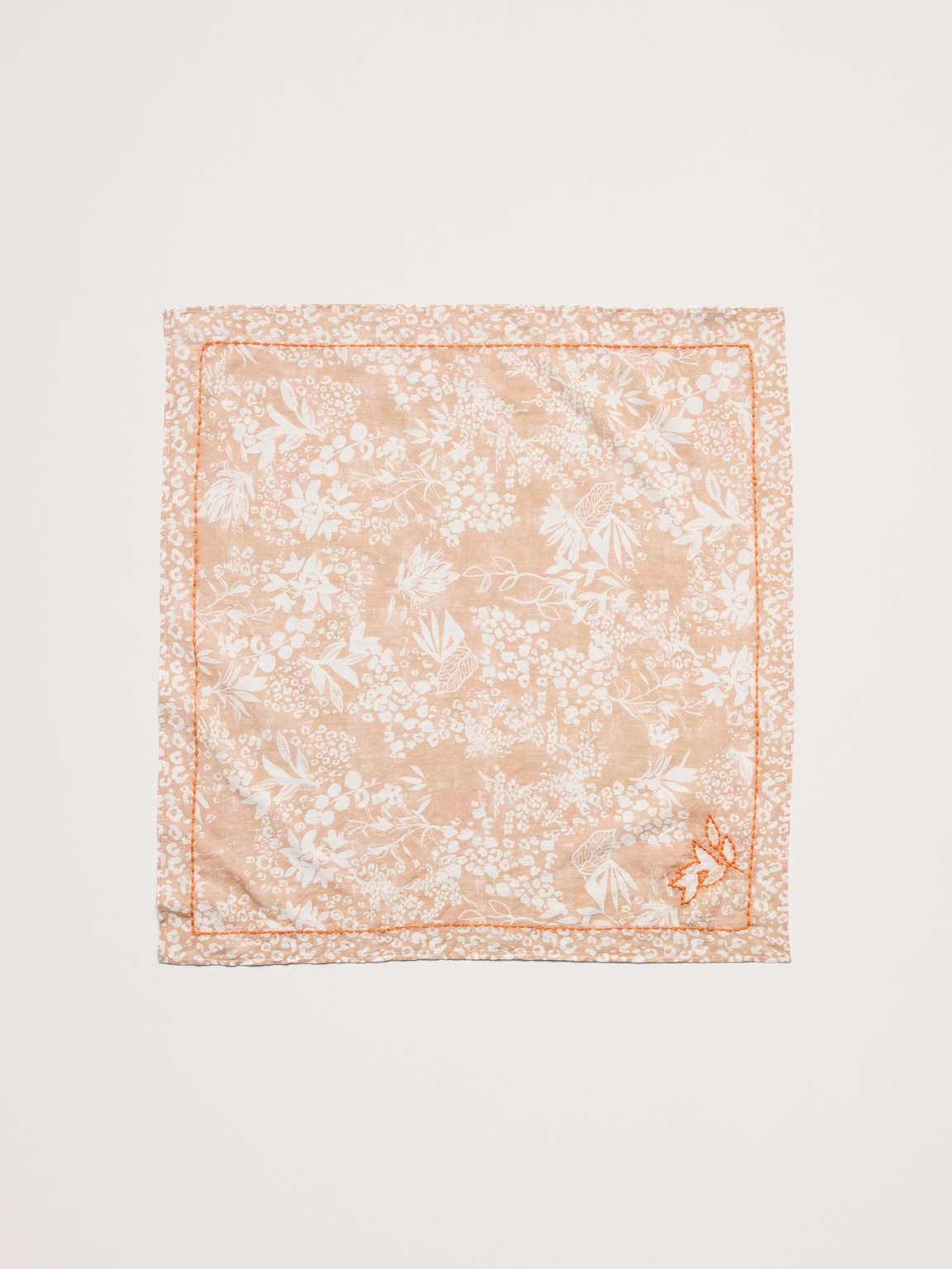 Embroidered Cotton Scarf by Vismaya