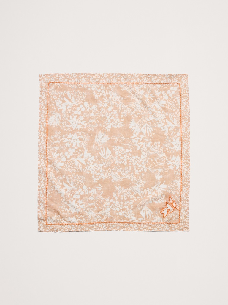 Embroidered Cotton Scarf by Vismaya