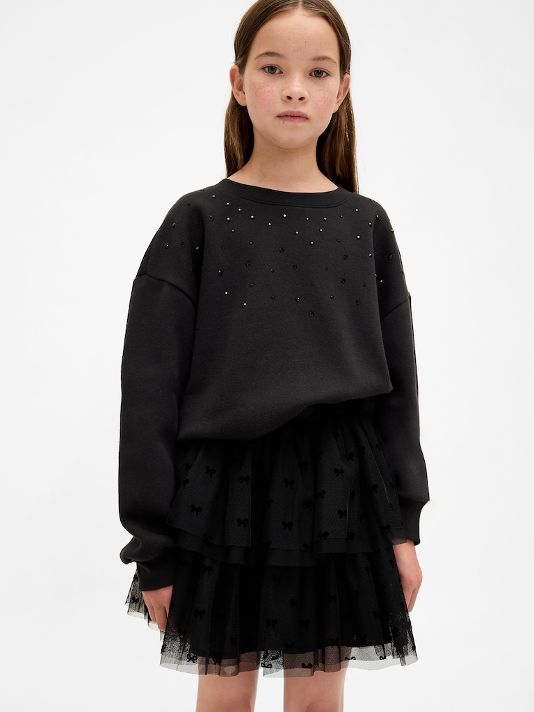 Kids Tiered Tulle Skirt